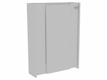 Load image into Gallery viewer, 24" White Wall Mounted Writing Desk
