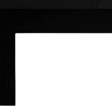 Load image into Gallery viewer, 47" Black Computer Desk with Two Drawers
