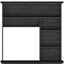 Load image into Gallery viewer, 43" Gray Computer Desk With Hutch
