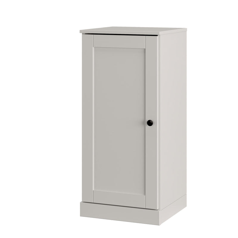 Ten Pair Solid Woodshoe Storage Cabinet (752123) - Off White