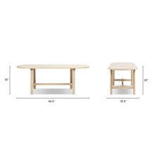 Load image into Gallery viewer, Milo - 8 Seat Oval Dining Table - Natural
