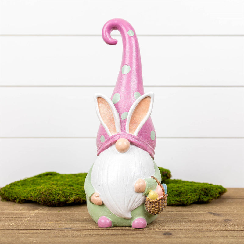 Standing Gnome Tabletop Sculpture - Pink