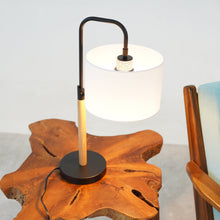 Load image into Gallery viewer, Arcus Paniz - Desk Lamp With Cylinder Shade - Black

