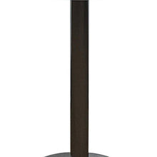 Load image into Gallery viewer, 36" Wood And Metal Pedestal Base Round Top Dining Table - White
