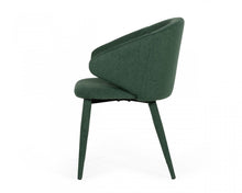 Load image into Gallery viewer, Fabric Wrapped Dining Chairs (Set of 2) - Green
