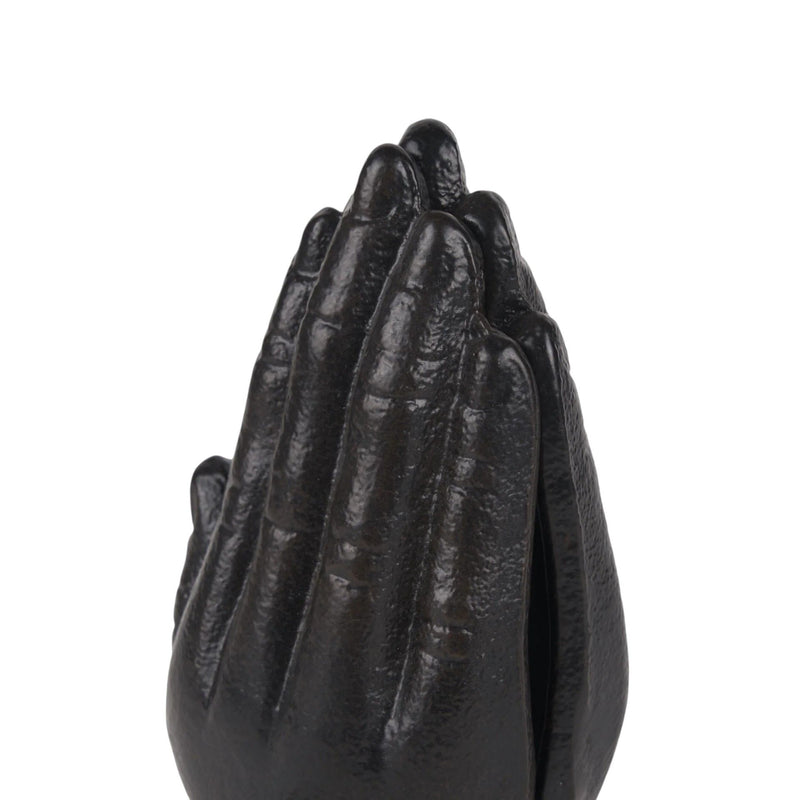 Praying Hands Decorative Bookends (Set of 2) - Antiqued Bronze