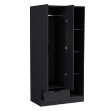 Load image into Gallery viewer, Wood Corner Accent Chest (731819) - Black
