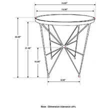 Load image into Gallery viewer, Sidney - Round Side Table - Green
