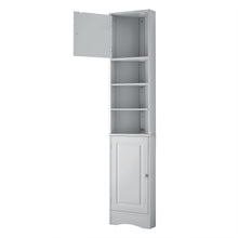 Load image into Gallery viewer, Multi Functional Corner Cabinet With Adjustable Shelves And 2 Doors
