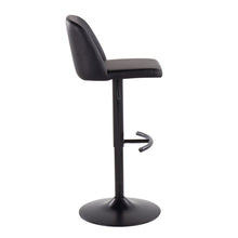 Load image into Gallery viewer, Toriano - Contemporary Adjustable Bar Stool With Rounded T Footrest (Set of 2)

