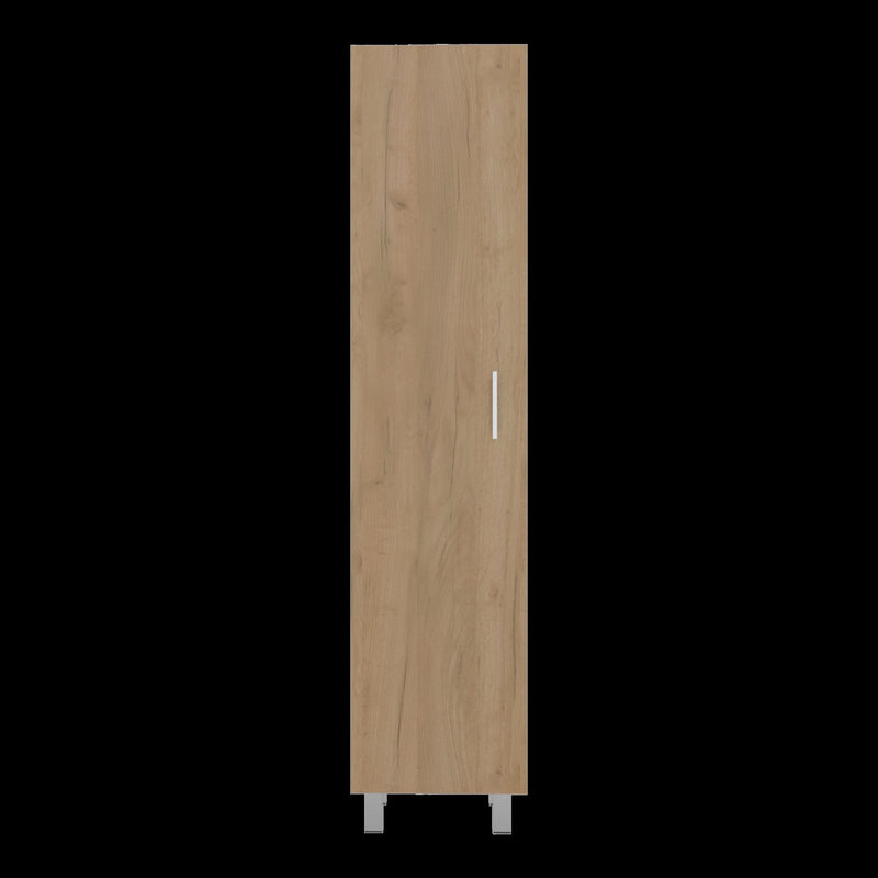 16" Wood Accent Chest - Beige