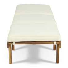 Load image into Gallery viewer, Ariana - Wood Chaise Lounge With Cushion
