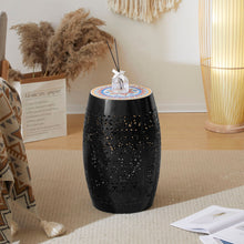 Load image into Gallery viewer, Ruby - Boho Mosaic Side Table With Ceramic Tile Top
