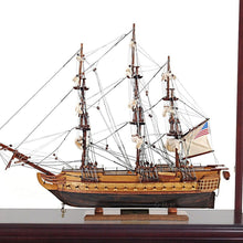 Load image into Gallery viewer, Hand Painted Model Boat Tabletop Sculpture (401932) - Brown
