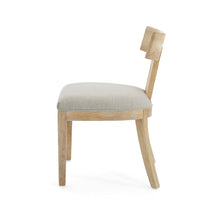 Load image into Gallery viewer, Contemporary Fabric Upholstered Side Dining Chairs Set With Curved Back
