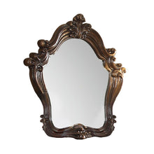 Load image into Gallery viewer, 47" Crowned Top Solid Framed Mounted Dresser Mirror - Brown
