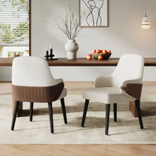Load image into Gallery viewer, Indoor Dining Chair (Set of 2) - Beige / Brown
