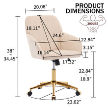Load image into Gallery viewer, Adjustable Ergonomic Swivel Office Chair
