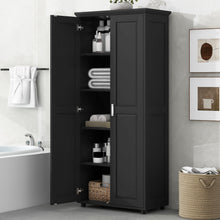 Load image into Gallery viewer, Storage Cabinet With Adjustable Shelves, 2 Doors, Rectangle Design For Bathroom
