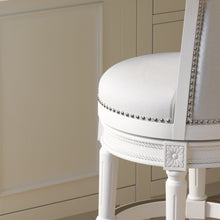Load image into Gallery viewer, Swivel Barstool With High-Back
