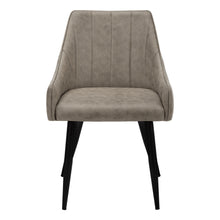 Load image into Gallery viewer, Tufted And Upholstered Fabric Dining Arm Chairs (Set of 2) - Taupe
