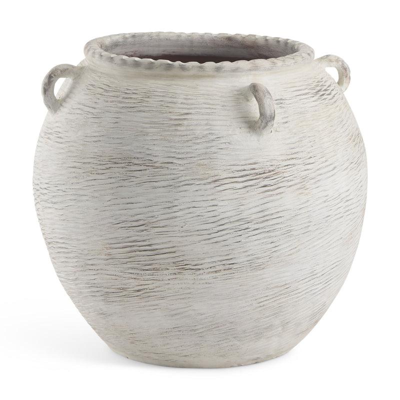 Amphora Floor Vase - Cream