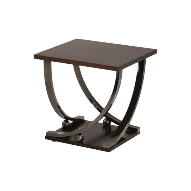 End Table - Black And Brown