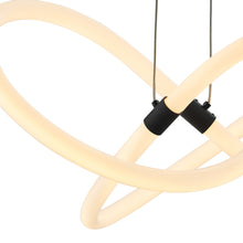 Load image into Gallery viewer, LED Metal Dimmable Smart Enabled Chandelier - Black
