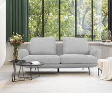 Load image into Gallery viewer, Contempo, Retro Loveseat - Light Gray
