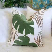 Load image into Gallery viewer, Autumn Vibes Leaf Accent Pillow
