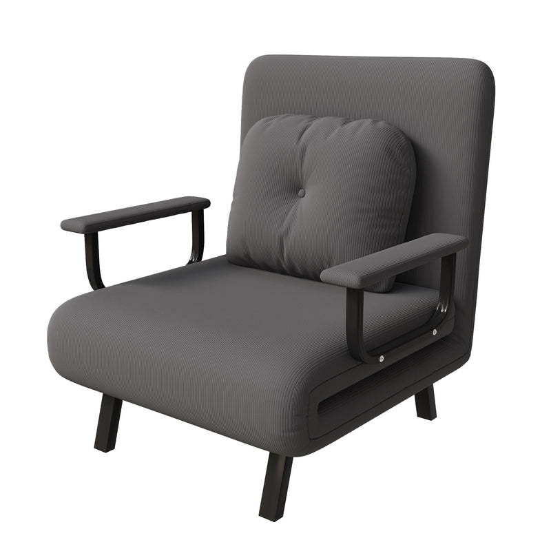 5 In 1 Folding Sofa Bed With 5 Position Adjustable Backrest