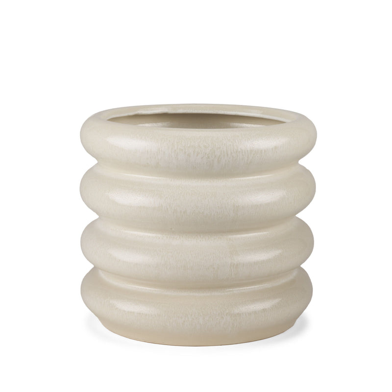 Cylinder Table Vase (608340) - Cream
