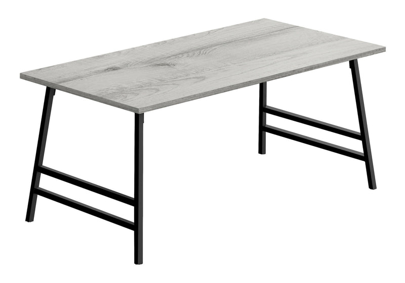 Metal Coffee Table (489943) - Gray And Black