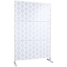 Load image into Gallery viewer, Outdoor &amp; Indoor Metal Privacy Freestanding Decorative Screen
