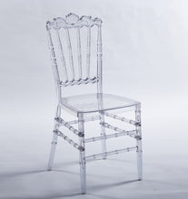 Load image into Gallery viewer, Dining Chair With Plastic Seat, Welding Chair (Set of 4) - Transparent
