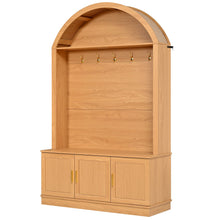 Load image into Gallery viewer, Arched Top Hall Tree With 5 Hooks
