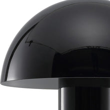 Load image into Gallery viewer, 11" Novelty USB Table Lamp With Globe Shade - Black
