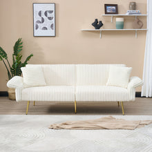 Load image into Gallery viewer, Luxury Foldable Double Sofa Bed With Folding Armrests
