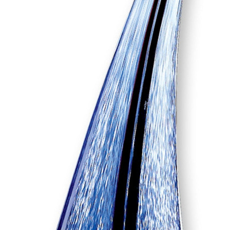 Murano Modern Abstract Tabletop Sculpture (376073) - Clear / Blue