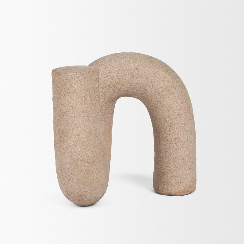 Decorative Wall Sculpture (729146) - Beige