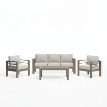 Load image into Gallery viewer, Outdoor Patio Set, All-Weather With Thick Cushions
