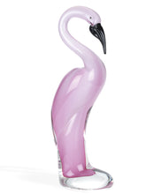 Load image into Gallery viewer, Murano Flamingo Figurine Tabletop Sculpture - Pink
