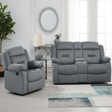 Load image into Gallery viewer, Contemporary Living Room Set With Pillow Arms And Headrest Support
