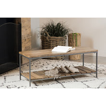Load image into Gallery viewer, Foundry - Accent Bench With Slat Shelf - Natural
