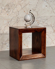 Load image into Gallery viewer, Solis - Open Side Table - Brown

