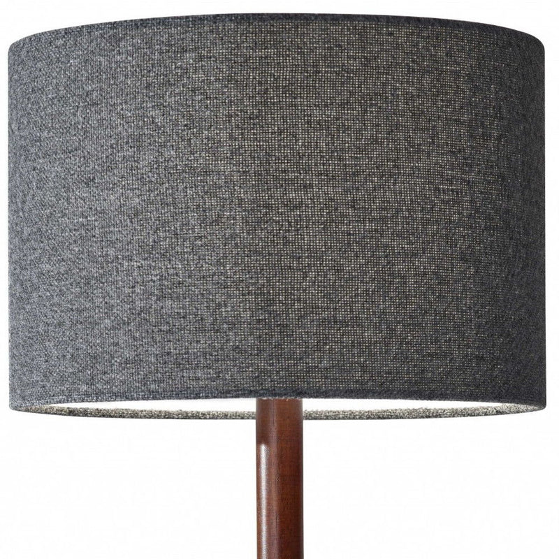 Cozy Cabin Table Lamp - Walnut Wood