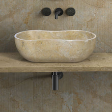 Load image into Gallery viewer, Bathroom Vessel Sink With Wavy Design
