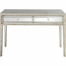Load image into Gallery viewer, 48" Mirrored Glass Console Table - Silver

