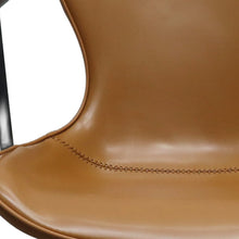 Load image into Gallery viewer, Upholstered Faux Leather Dining Arm Chair - Camel
