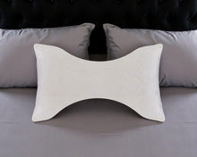 Load image into Gallery viewer, Hypoallergenic Cotton Wool Ergonomic Bed Pillow - Queen
